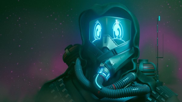 Cyberpunk Respirator Equipment wallpaper