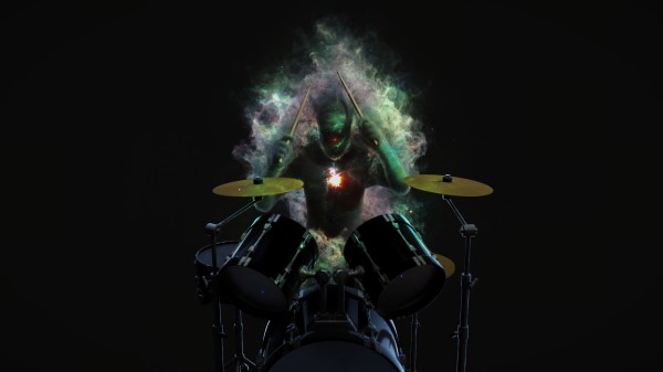 Drummer Drums Space Wallpaper