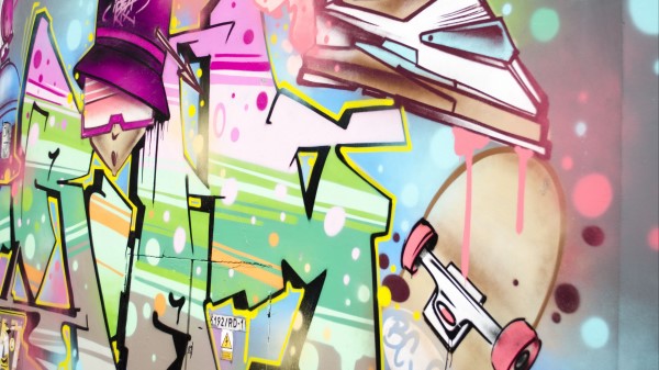 Graffiti Wall Art Wallpaper