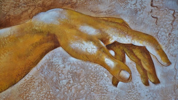 Hand Art Fingers Wallpaper