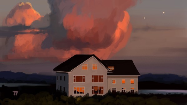 House Windows Sky Wallpaper