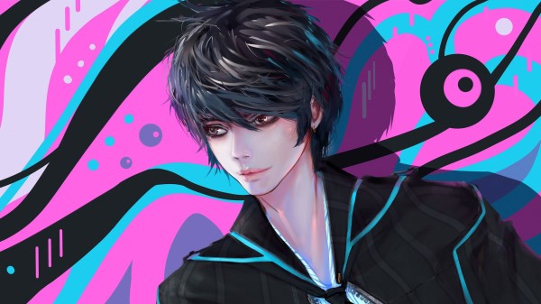 Man Face Art Wallpaper