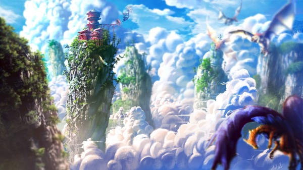 Pagoda Temple Building Wallpaper