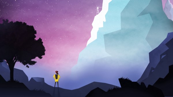 Silhouette Landscape Art Image Wallpaper