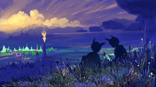 Silhouettes Art Drawing Wallpaper