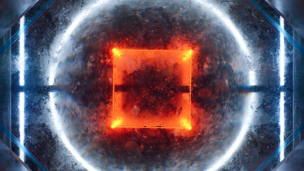 Square Circle Shapes Wallpaper