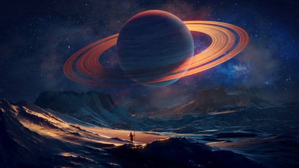 Traveler Planet Space Wallpaper