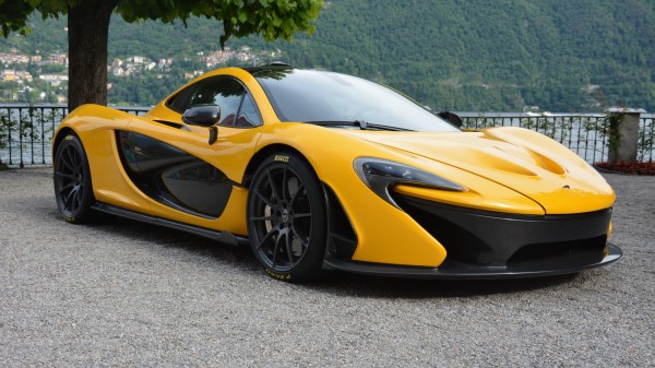 Mclaren P1 Sportscar Side View wallpaper