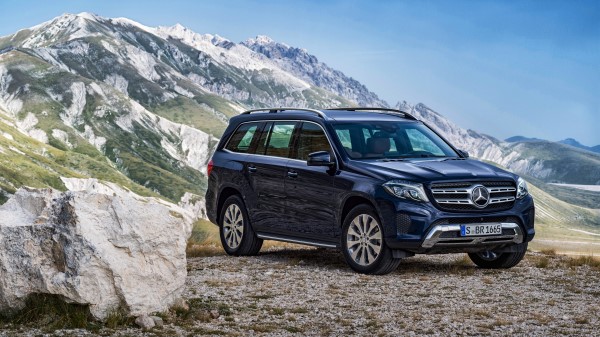 Mercedes Benz Cls Class X166 Car Side View wallpaper