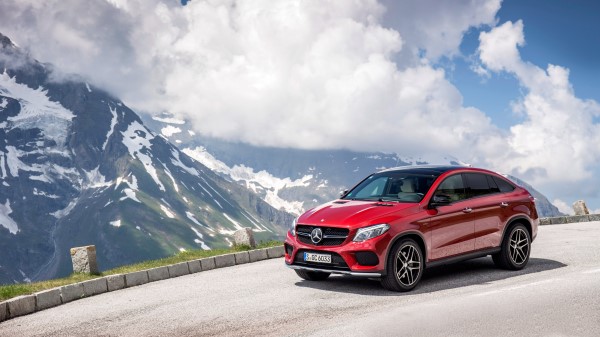 Mercedes Benz Gle 450 Amg 4matic Coupe Red Wallpaper