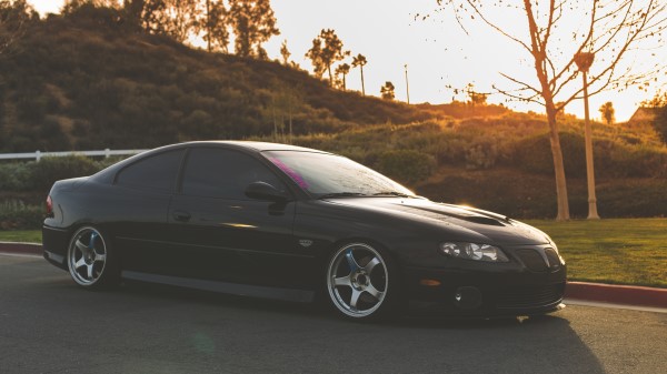 Pontiac Gto Black Side View Cars wallpaper