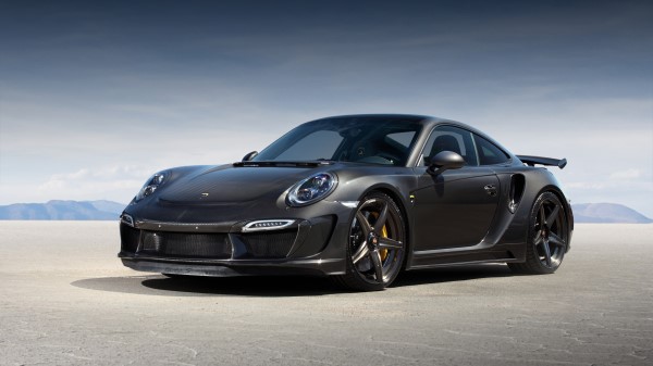 Porsche 911 Turbo Gtr Carbon Edition 991 Black Wallpaper