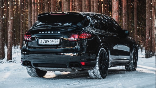 Porsche Car Black Image wallpaper