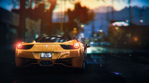 Porsche Sportscar Yellow wallpaper