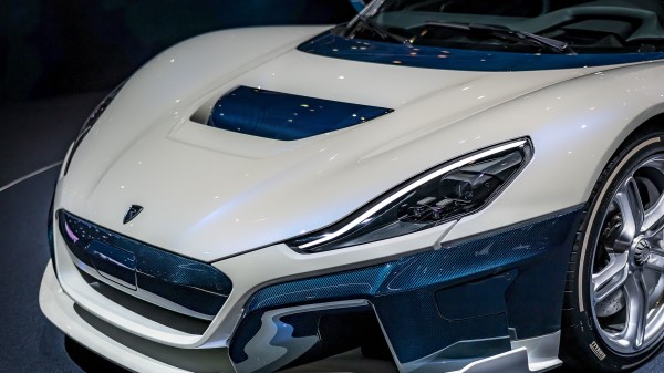 Rimac Car Headlight wallpaper