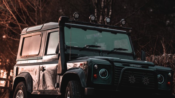 Suv Car Front View Photo wallpaper