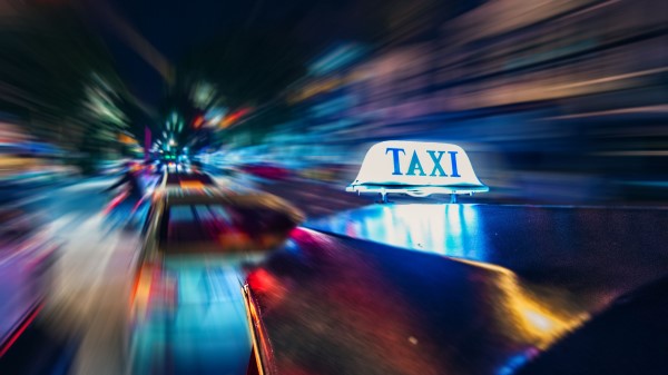 Taxi Cars Traffic Wallpaper