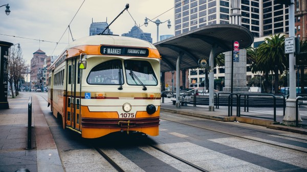Tram City Transport wallpaper