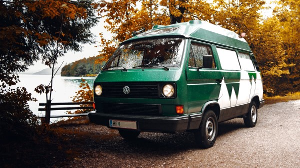Van Car Green wallpaper