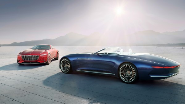 Vision Mercedes Maybach 6 Coupe Cabriolet Wallpaper