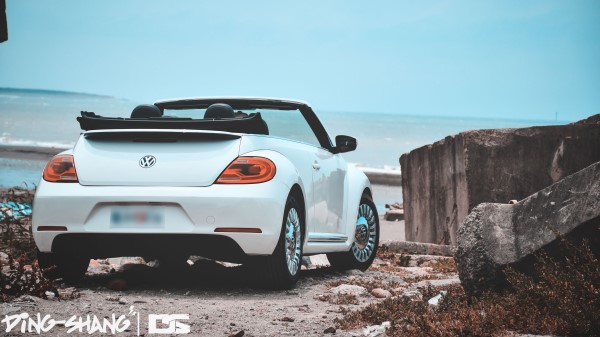 Volkswagen Beetle Cabriolet White wallpaper