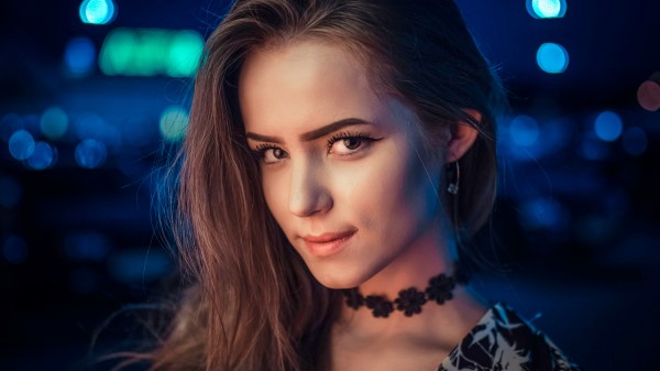 Girl Face Smiling Kp Wallpaper