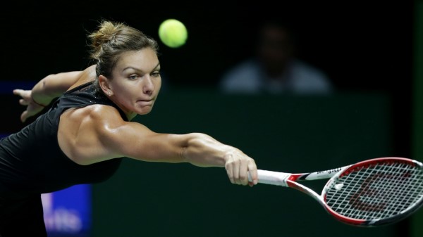 Simona Halep Tennis Racket Wallpaper