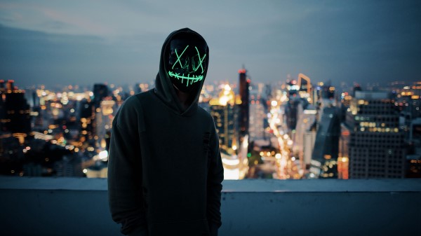 Anonymous Mask Hood Wallpaper