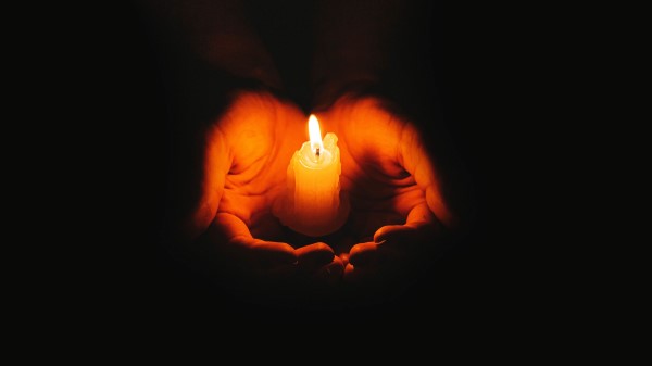 Candle Hands Flame Wallpaper