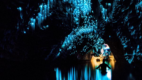 Cave Dark Lights Wallpaper