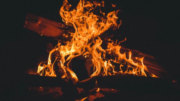 Fire Bonfire Firewood wallpaper