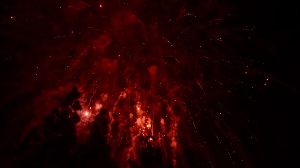 Fireworks Night Sky Sparks wallpaper