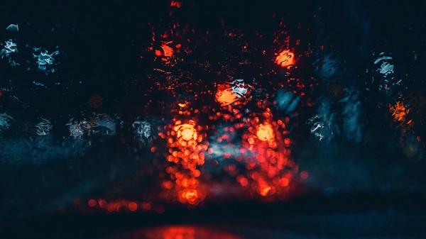 Glare Drops Blur Wallpaper