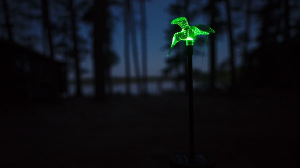 Lamp Light Green Wallpaper