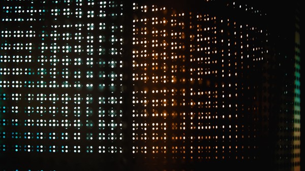 Light Grid Dark Wallpaper