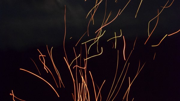 Lines Stripes Glow Wallpaper