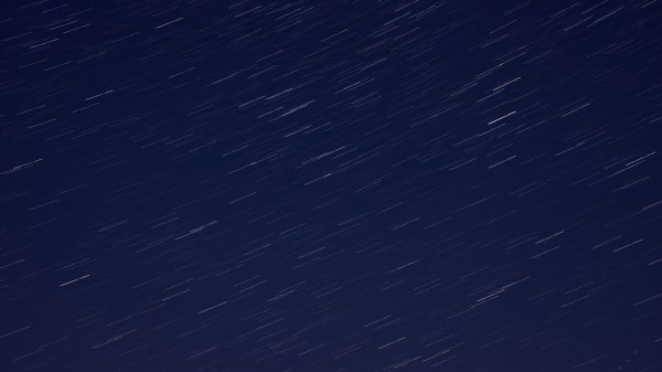 Long Exposure Stars Starry Sky Image Wallpaper