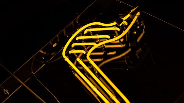 Note Neon Symbol Wallpaper