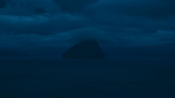 Rock Coast Dark Wallpaper