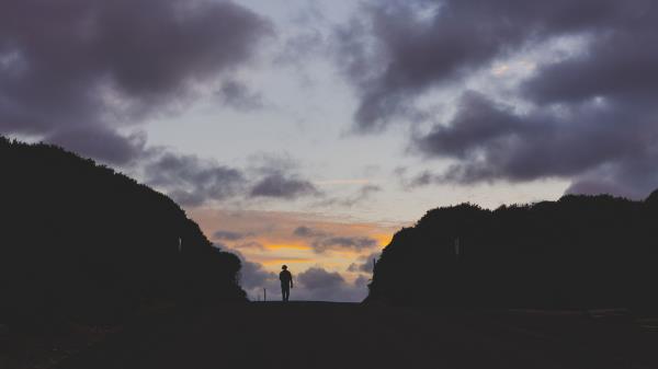 Rocks Walk Freedom Wallpaper