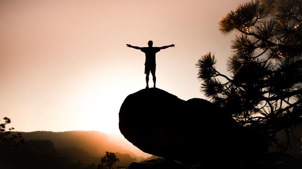 Silhouette Loneliness Lonely Image Wallpaper