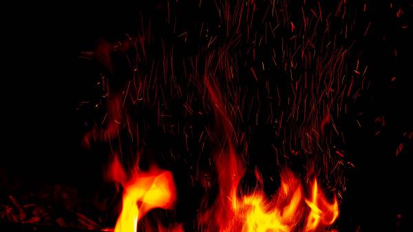 Sparks Fire Flame Wallpaper