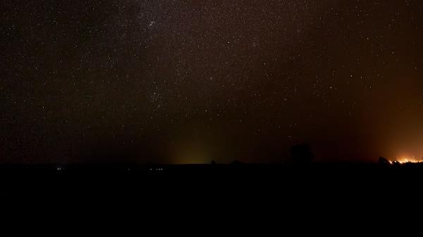 Starry Sky Night Stars Wallpaper