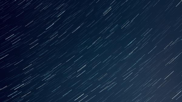 Stars Long Exposure Night Wallpaper