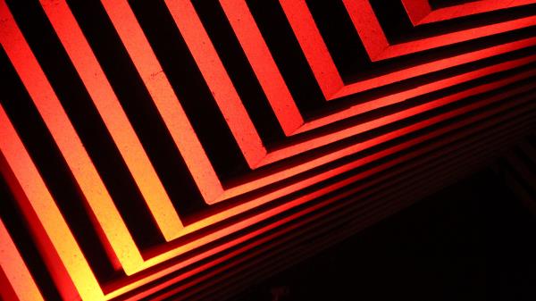 Stripes Lines Red Wallpaper