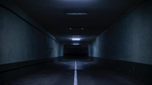 Tunnel Underground Darkness Wallpaper