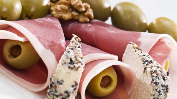 Bacon Olives Nuts Sweets Unusual Wallpaper