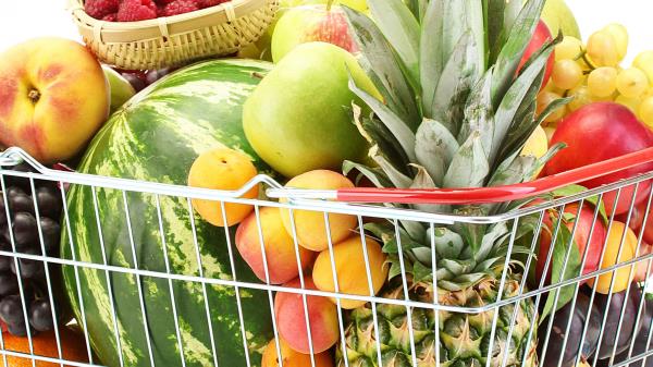 Basket Berries Fruit Ripe Tasty Wallpaper