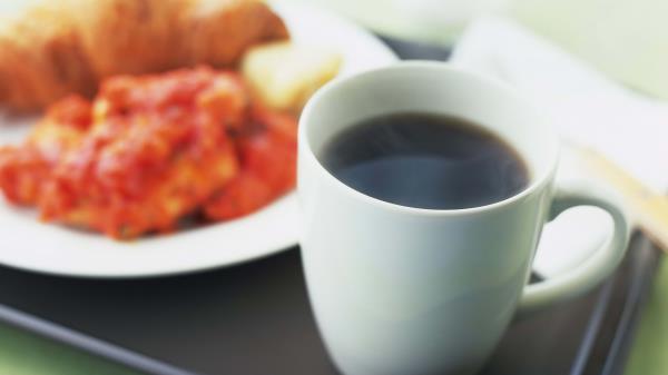 Breakfast Coffee Food Tray Wallpaper