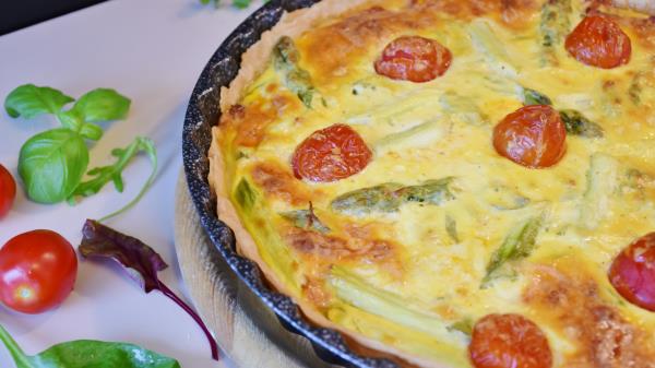 Cake Cheese Asparagus Leek Wallpaper